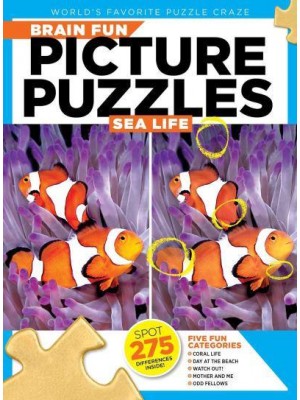 Brain Fun Picture Puzzles: Sea Life