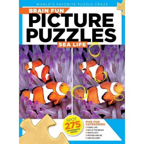 Brain Fun Picture Puzzles: Sea Life