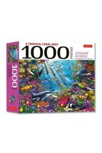 Tropical Coral Reef Marine Life - 1000 Piece Jigsaw Puzzle Finished Size 29 in X 20 Inch (73.7 X 50.8 Cm)