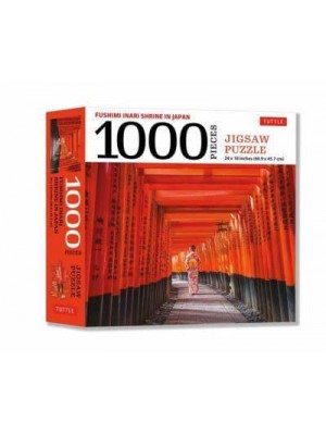 Japan's Most Famous Shinto Shrine - 1000 Piece Jigsaw Puzzle Fushimi Inari Shrine in Kyoto: Finished Size 24 X 18 Inches (61 X 46 Cm)