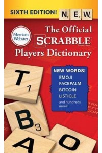 The Official SCRABBLE Players Dictionary, Sixth Edition