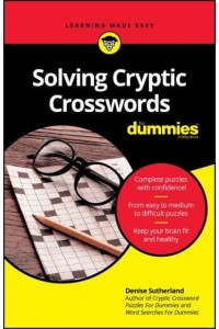 Solving Cryptic Crosswords For Dummies