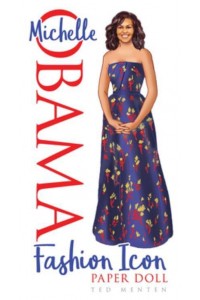 Michelle Obama Fashion Icon Paper Doll