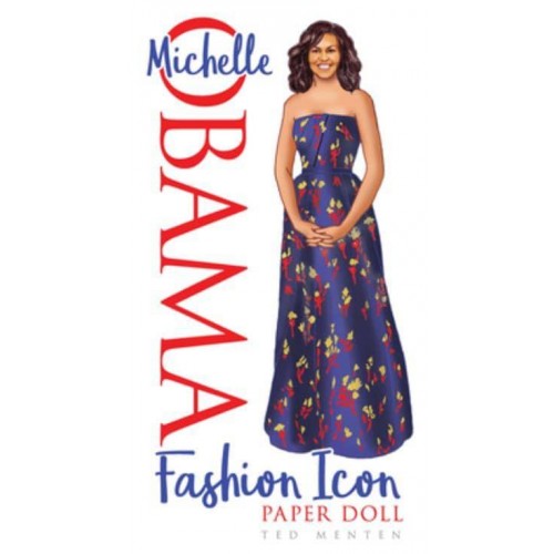 Michelle Obama Fashion Icon Paper Doll