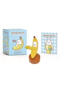 Bananya Talking Figurine and Sticker Book