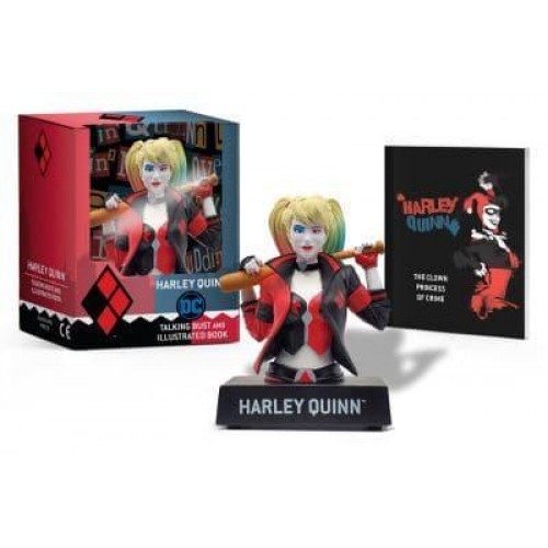 Harley Quinn Talking Figure and Illustrated Book - RP Minis
