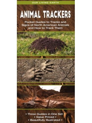 Animal Trackers Pocket Guides to Tracks and Signs of North American Animals and How to Track Them - Outdoor Skills and Preparedness