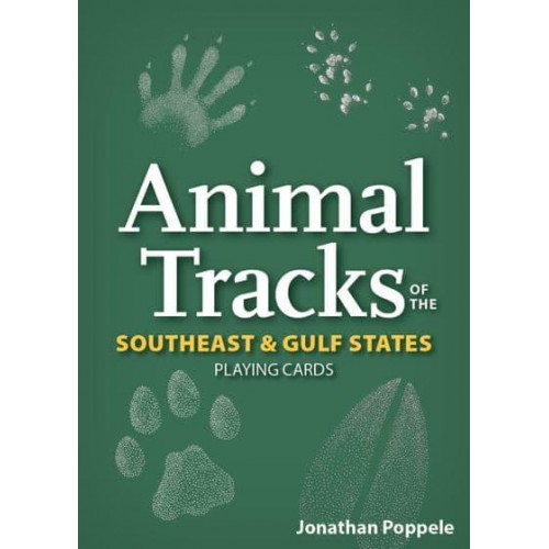 Animal Tracks of the Southeast & Gulf States Playing Cards - Nature's Wild Cards