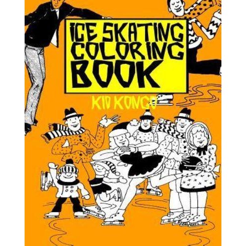 Ice Skating Coloring Book