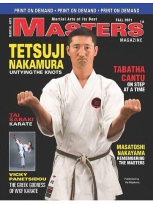 FALL 2021 MASTERS MAGAZINE Tetsuji Nakamura