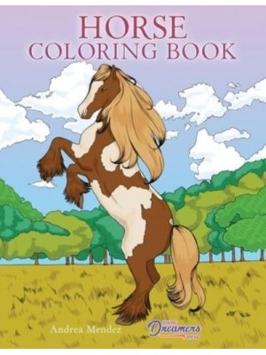 Horse Coloring Book For Kids Ages 9-12