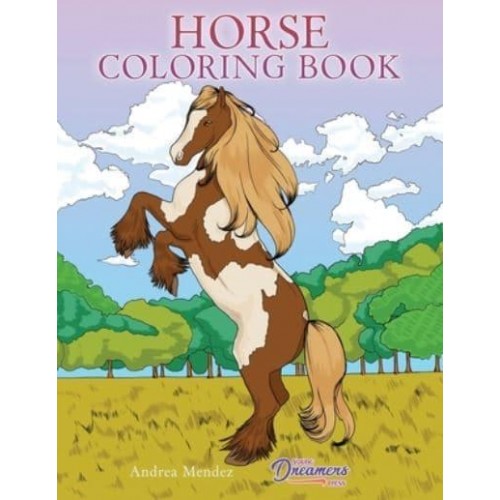 Horse Coloring Book For Kids Ages 9-12
