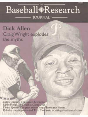 The Baseball Research Journal (BRJ), Volume 24