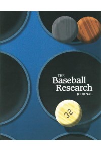 The Baseball Research Journal (BRJ), Volume 32