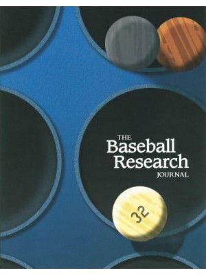 The Baseball Research Journal (BRJ), Volume 32
