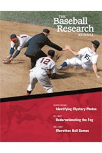 The Baseball Research Journal (BRJ), Volume 33