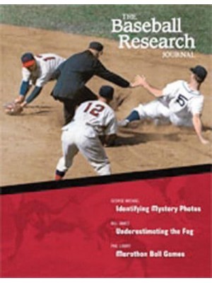 The Baseball Research Journal (BRJ), Volume 33