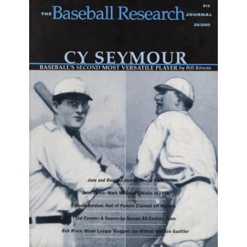 The Baseball Research Journal (BRJ), Volume 29