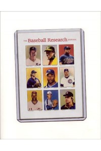 The Baseball Research Journal (BRJ), Volume 31