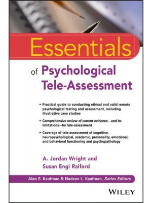Essentials of Psychological Tele-Assessment - Essentials of Psychological Assessment Series