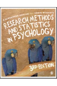 Research Methods and Statistics in Psychology - SAGE Foundations of Psychology