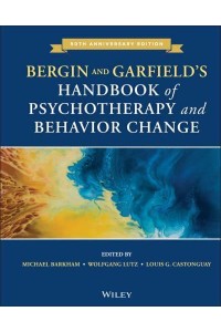 Bergin and Garfield's Handbook of Psychotherapy and Behavior Change