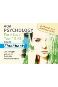 AQA Psychology for A Level Year 1 & AS Flashbook: 2nd Edition