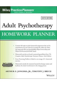 Adult Psychotherapy Homework Planner - PracticePlanners