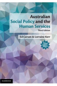 Australian Social Policy and the Human Services