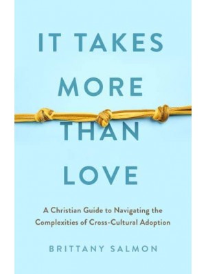 It Takes More Than Love A Christian Guide to Navigating the Complexities of Cross-Cultural Adoption