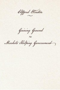 Gaining Ground Markets Helping Government