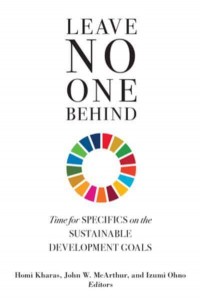 Leave No One Behind Time for Specifics on the Sustainable Development Goals