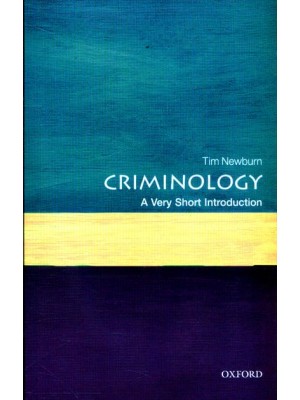Criminology A Very Short Introduction - Very Short Introductions