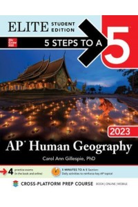 5 Steps to a 5: AP Human Geography 2023 Elite Student Edition