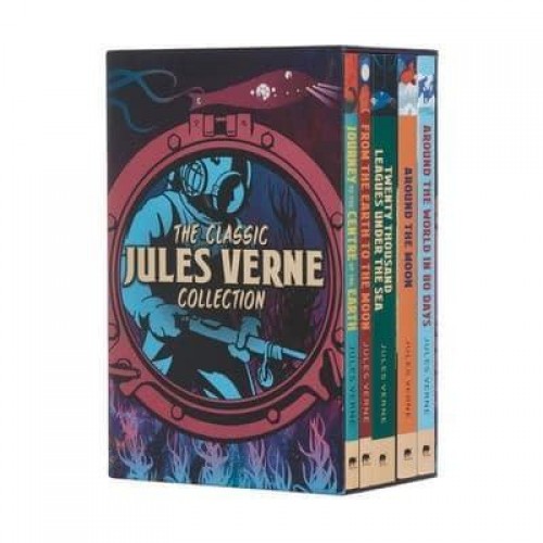 The Classic Jules Verne Collection 5-Volume Box Set Edition - Arcturus Classic Collections