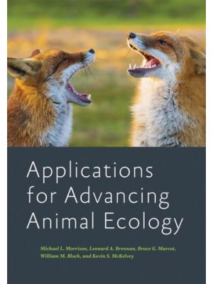 Applications for Advancing Animal Ecology - Wildlife Management and Conservation