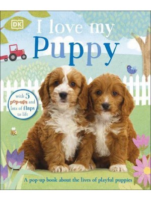 I Love My Puppy A Pop-Up Book About the Lives of Playful Puppies - I Love My