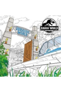 Jurassic World Adult Coloring Book