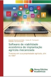 Software de viabilidade econômica de implantação agrícola mecanizada