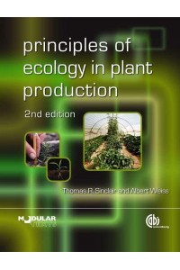 Principles of Ecology in Plant Production