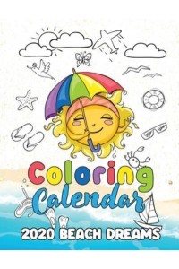 Coloring Calendar 2020 Beach Dreams