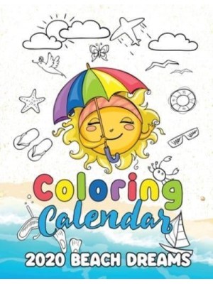 Coloring Calendar 2020 Beach Dreams