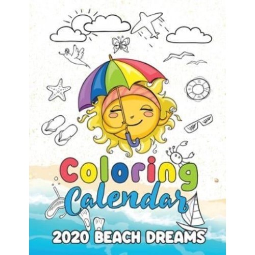 Coloring Calendar 2020 Beach Dreams