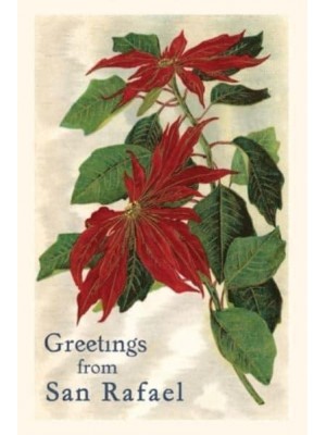 Vintage Journal Greetings from San Rafael, California - Pocket Sized - Found Image Press Journals