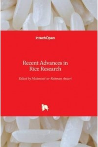Recent Advances in Rice Research