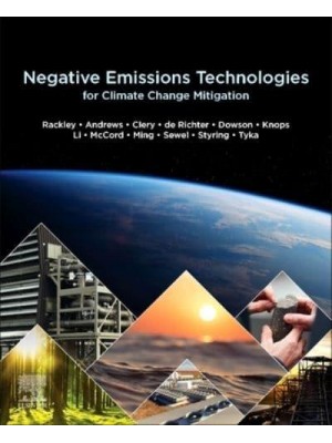 Negative Emissions Technologies for Climate Change Mitigation