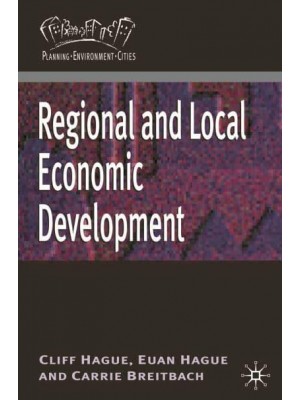 Regional and Local Economic Development - Planning, Environment, Cities