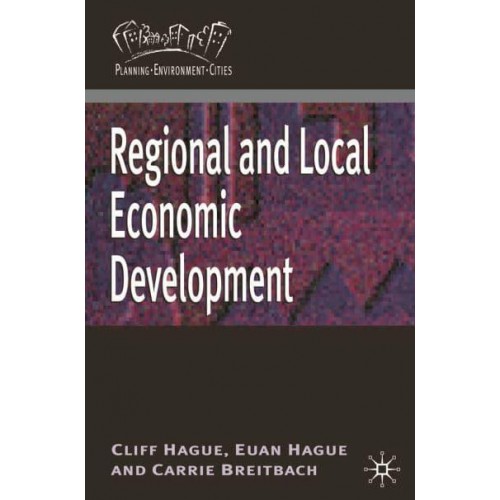Regional and Local Economic Development - Planning, Environment, Cities