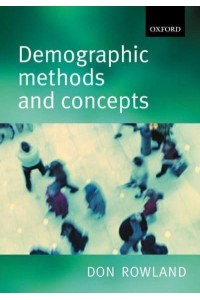 Demographic Methods and Concepts