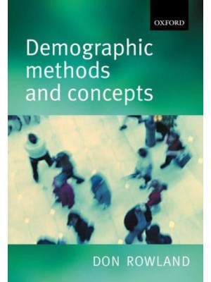 Demographic Methods and Concepts